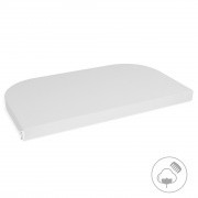 leped� pamut Boxspring XXL - White
